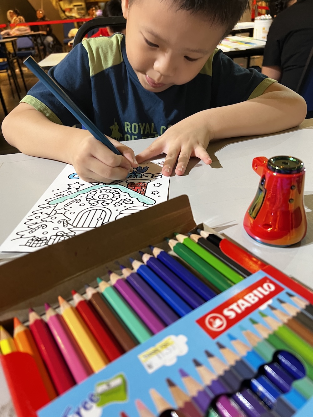 Christmas Card Coloring Competition